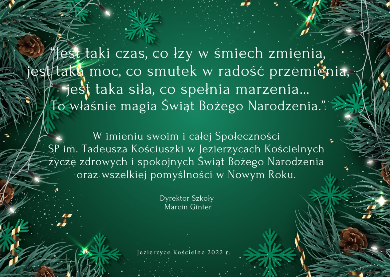 Życzenia Świąteczne